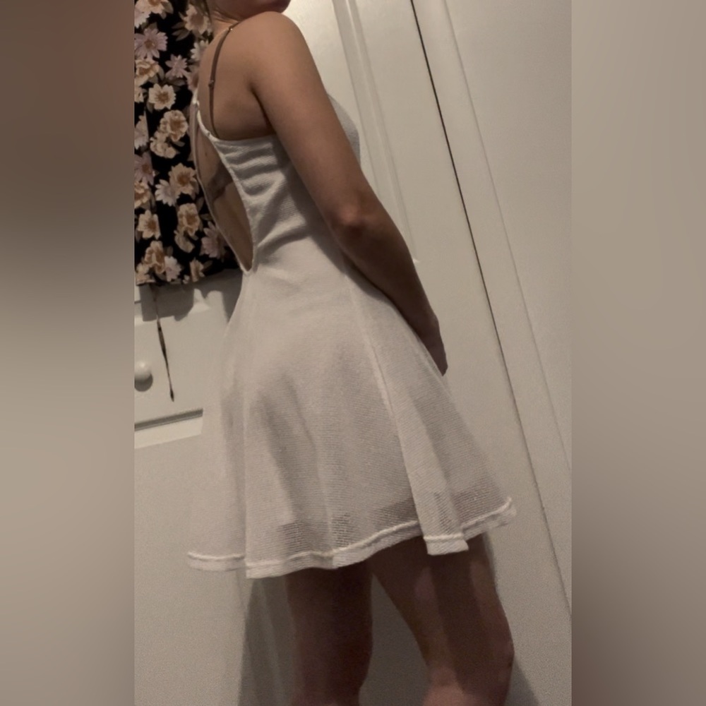 Double Zero White Mini Dress - image 5